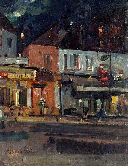 Konstantin Alekseevich Korovin Moon Night, Paris china oil painting image